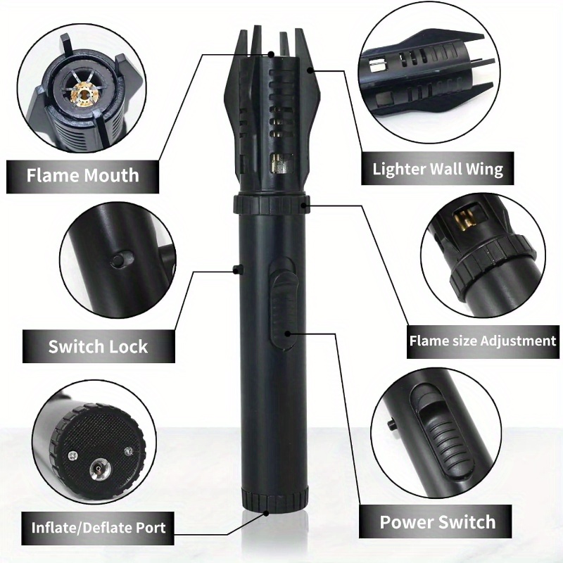 Camping Cooking Torch - (Butane Gas Not Included)Creative Metal Butane