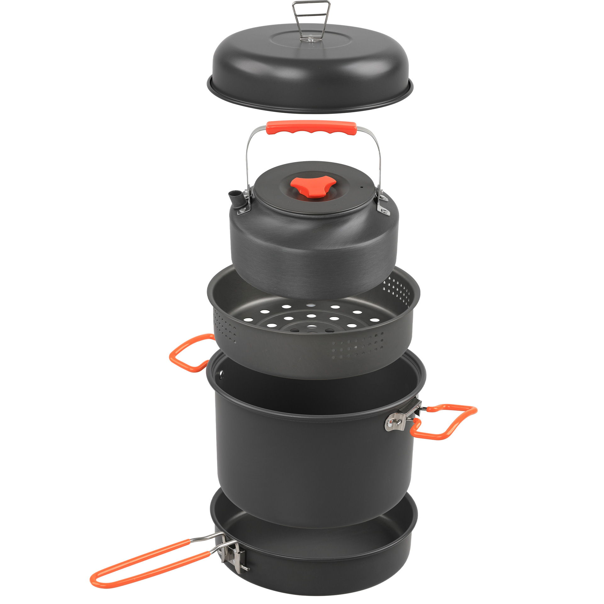 Camping Cooking Pan Set - Outdoor Cookware Set Camping Cooking Pot