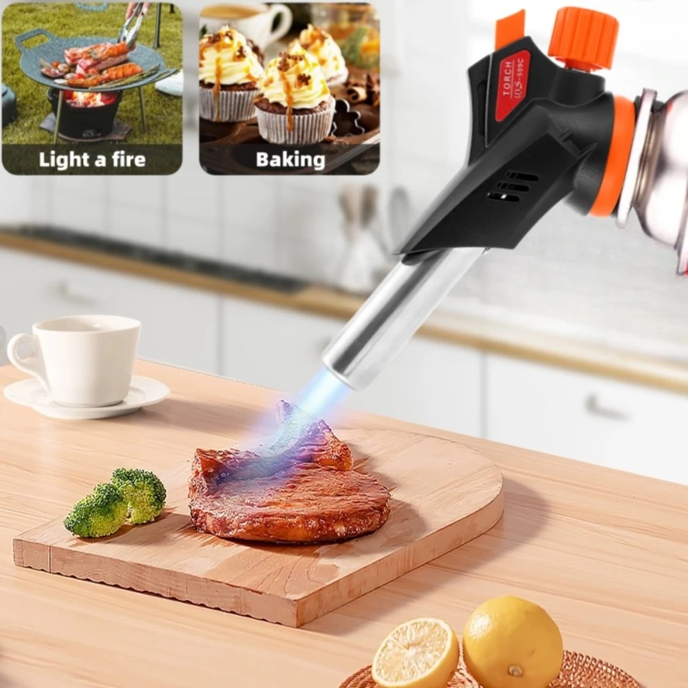 Camping Cooking Torch - BBQ Camping Cookin Flame Gun Torch