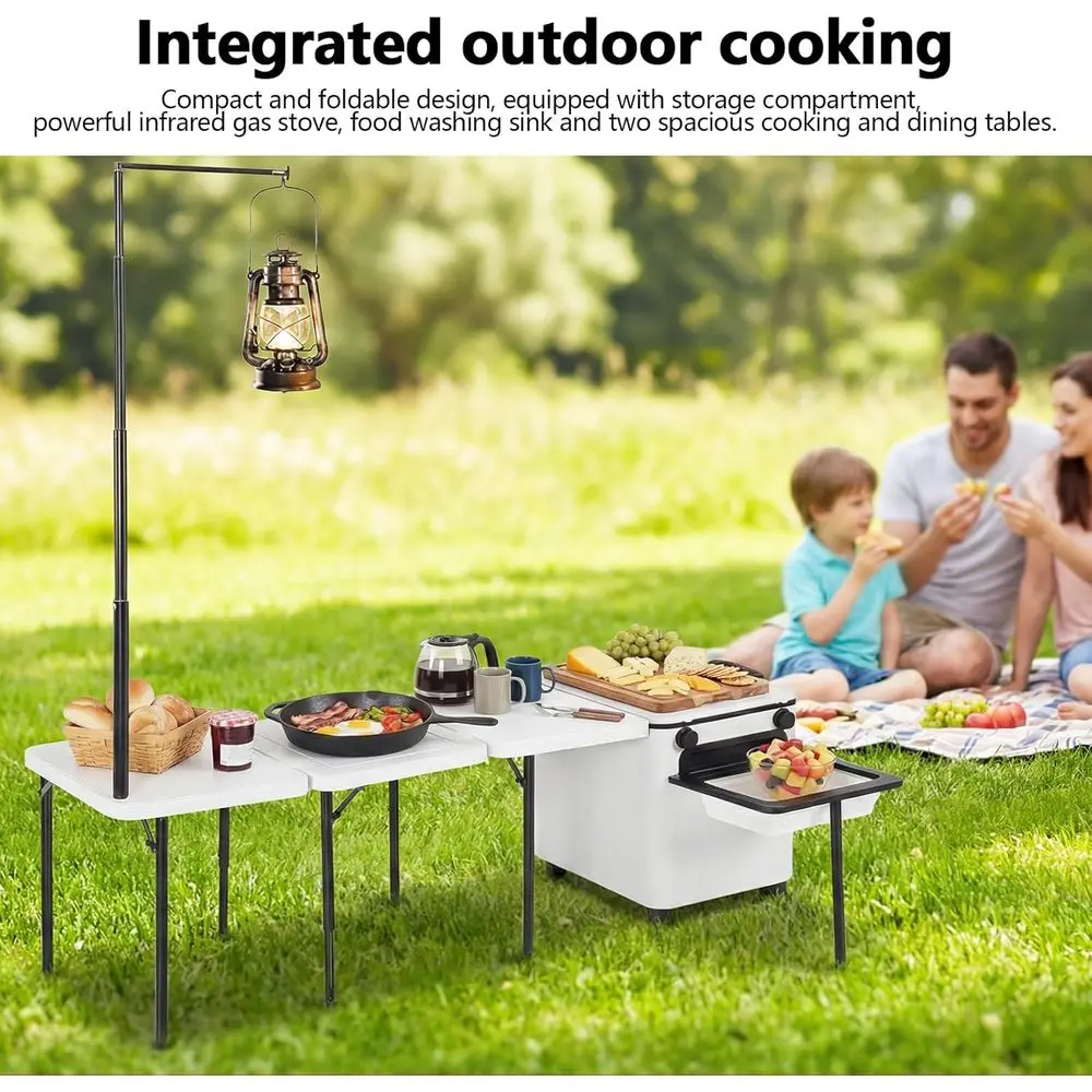 Portable Folding Camping Kitch - Camping Cooking Light review and price