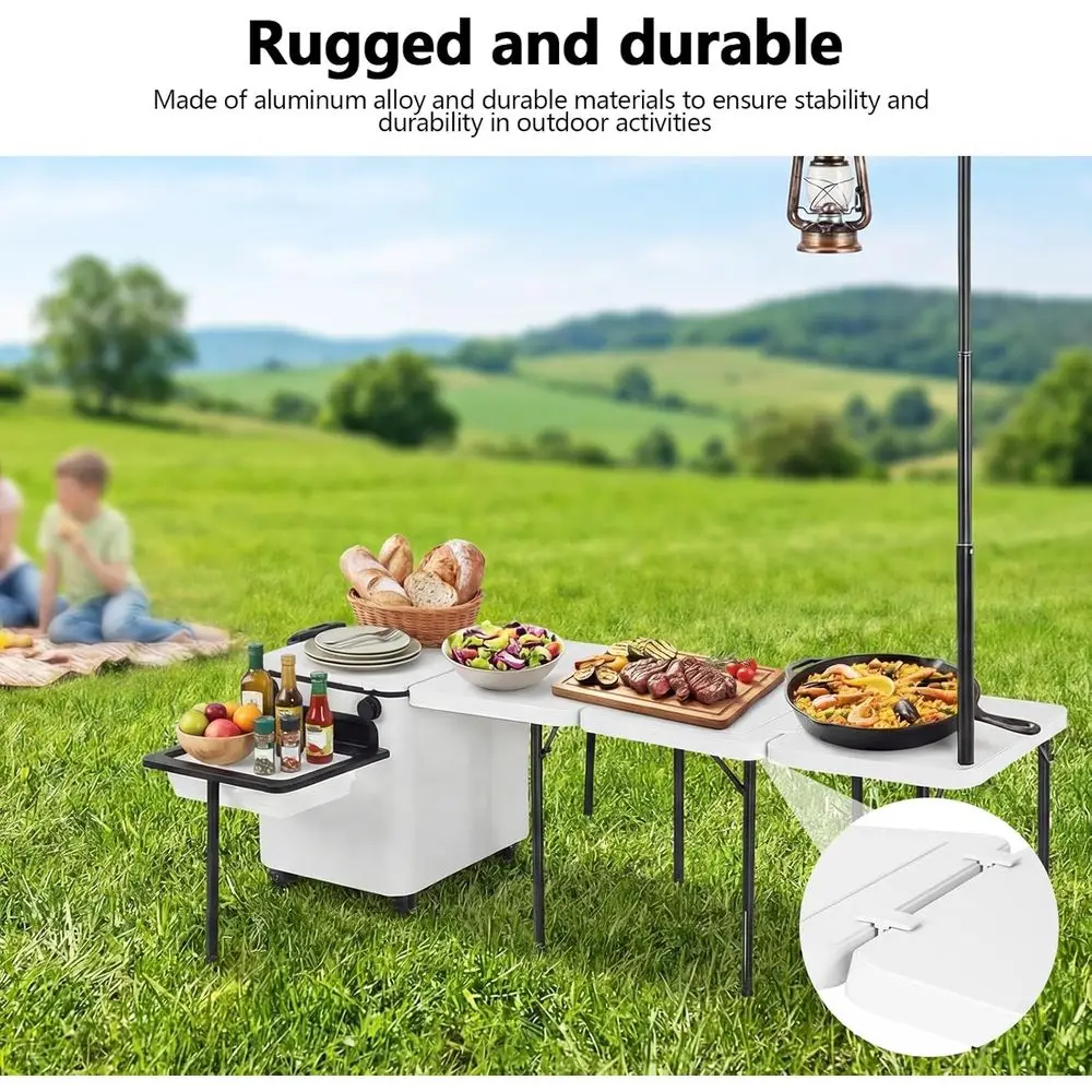 Portable Folding Camping Kitch - Camping Cooking Light review and price