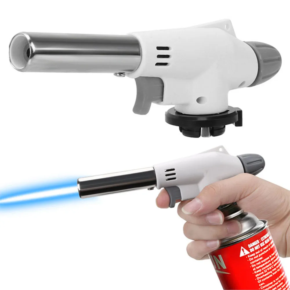 Portable Metal Flame Gun Butan - Camping Cooking Torch review and price