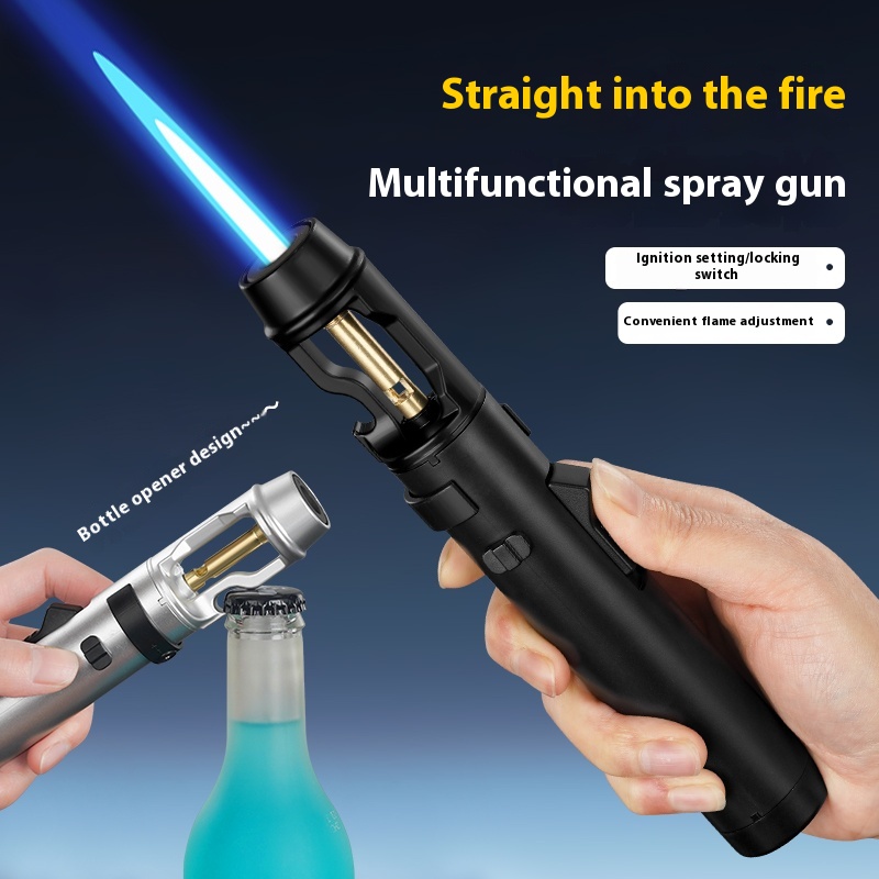 Metal Windproof Jet Flame Ligh - Camping Cooking Torch review and price