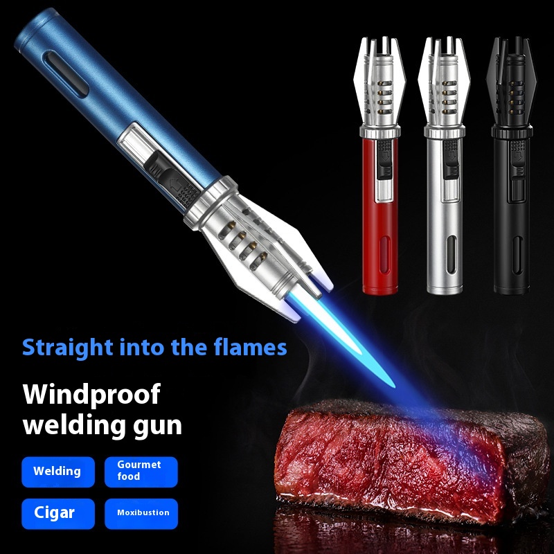 Metal Windproof Jet Flame Ligh - Camping Cooking Torch review and price