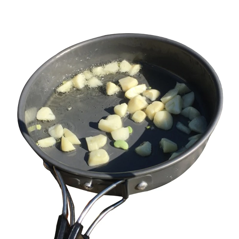 Portable Frying Pan with Stora - Camping Cooking Pan Set review and price