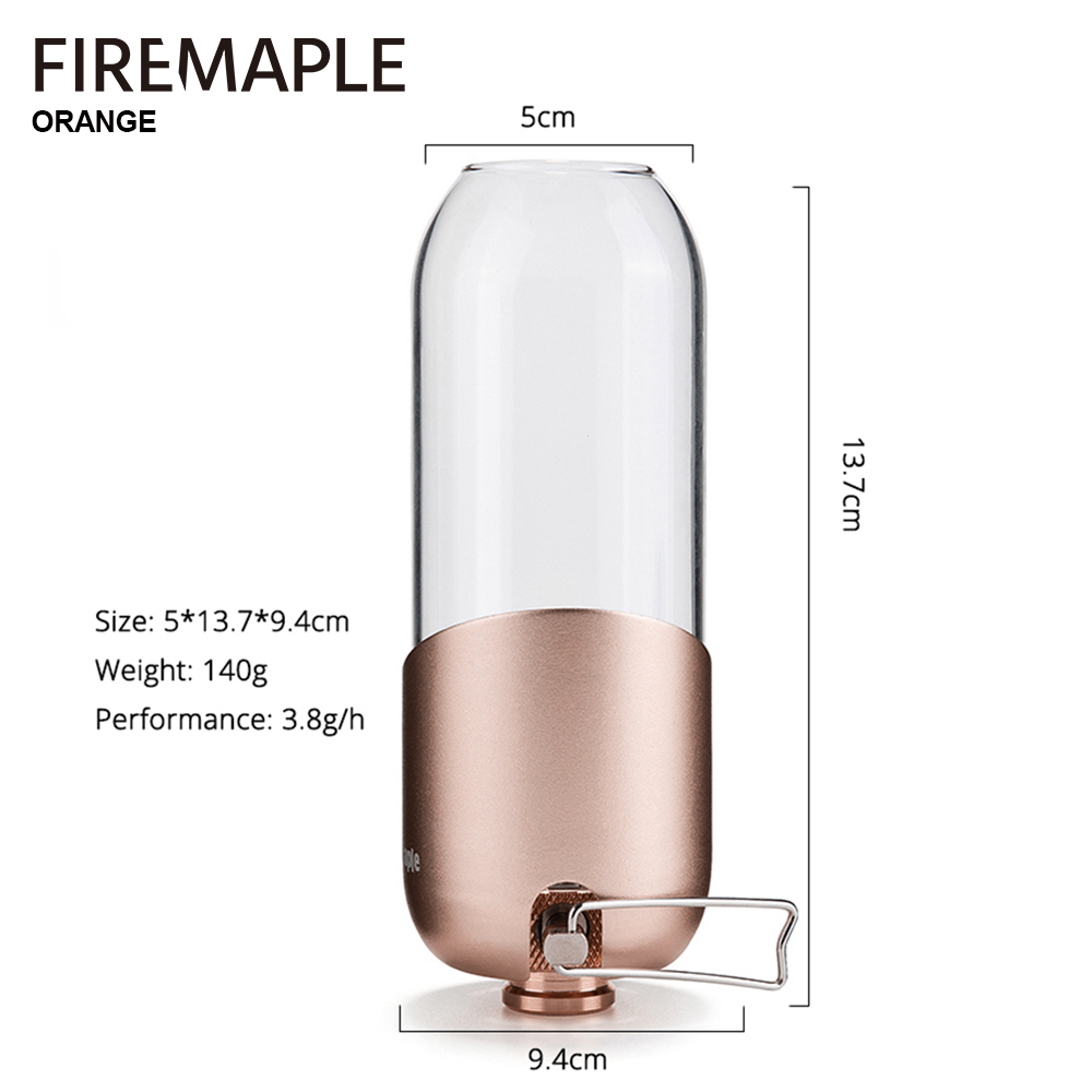 Fire Maple Orange Gas Lantern  - Camping Cooking Light review and price