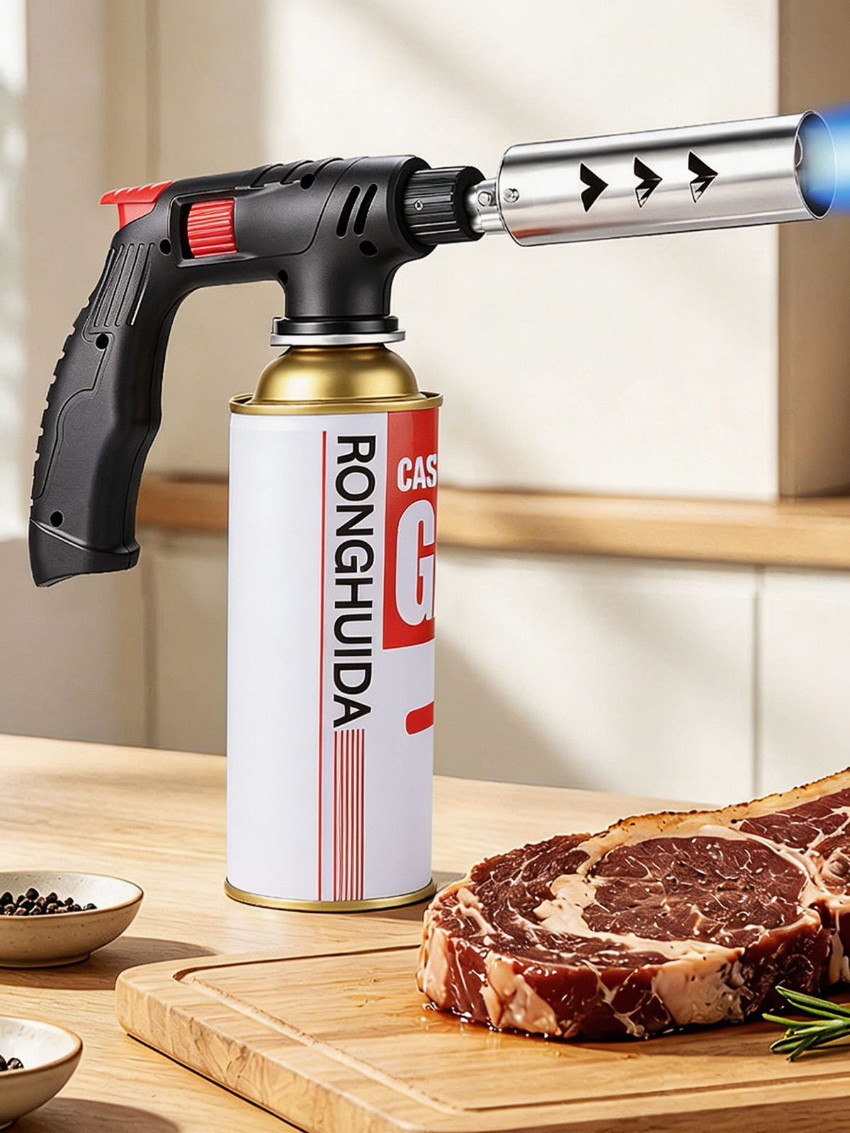 Extended Butane Torch Long Tub - Camping Cooking Torch review and price