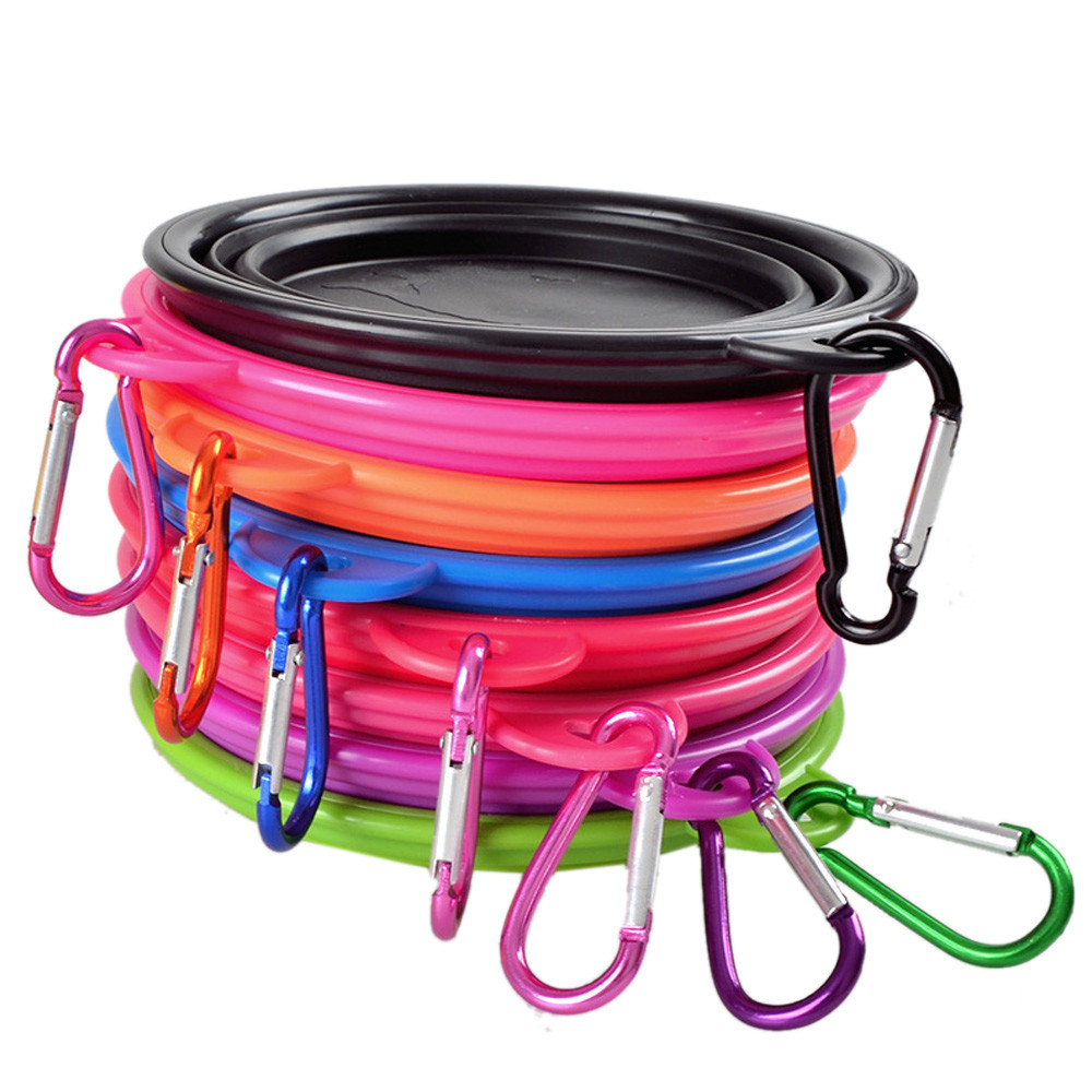 Collapsible Pet Silicone Dog F - Camping Cooking Dishes review and price