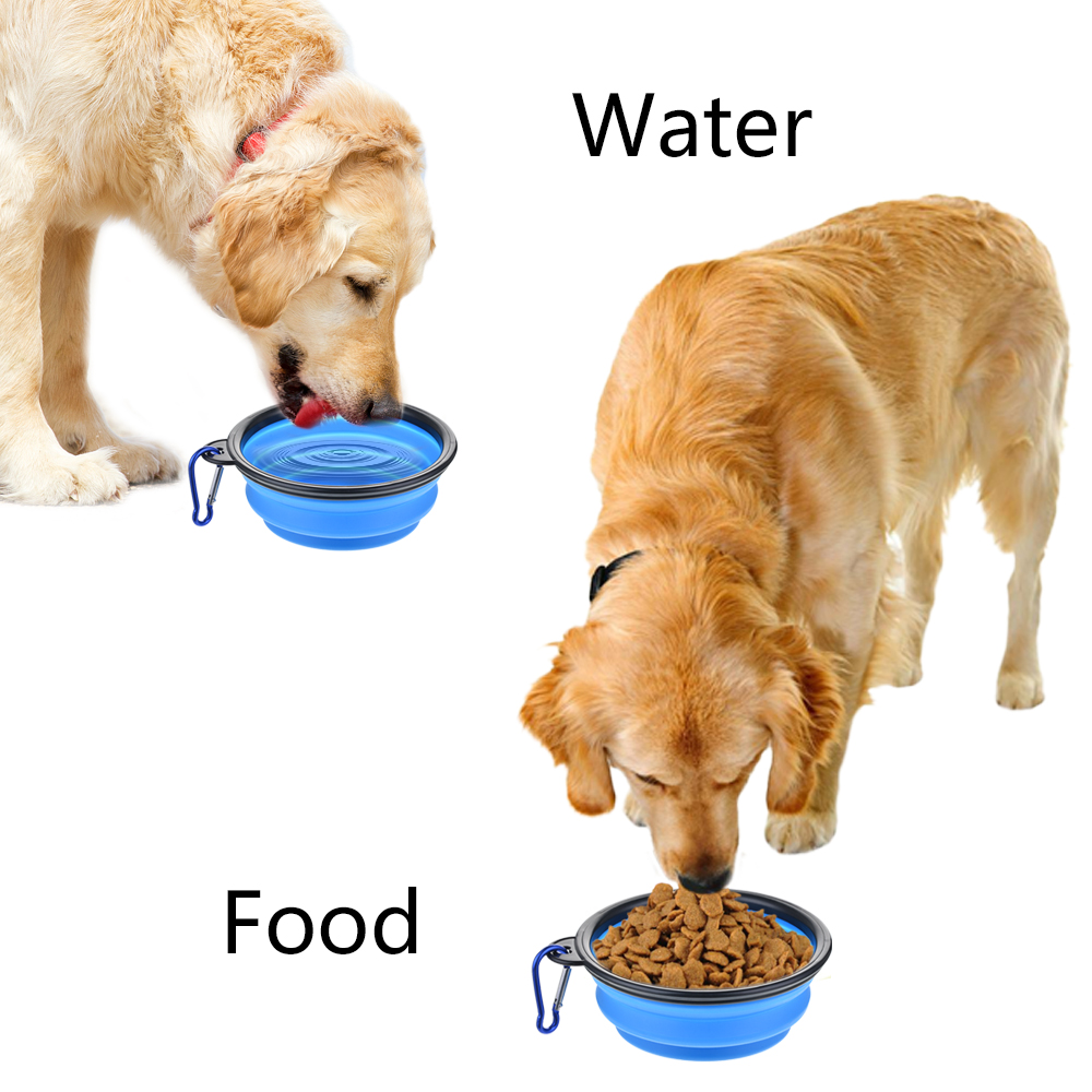 Collapsible Pet Silicone Dog F - Camping Cooking Dishes review and price