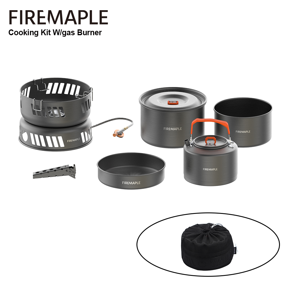 Fire-Maple Cooking Kit W/gas B - Camping Cooking On Fire review and price