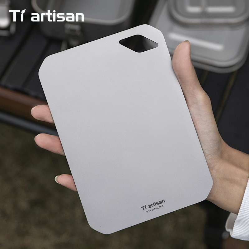 Tiartisan Pure Titaniuim Mini  - Camp Cutting Board review and price