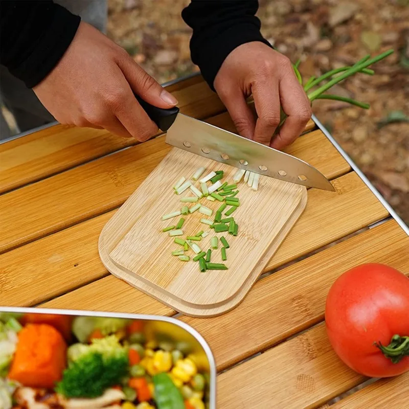 304 Stainless Steel Lunch Box  - Camp Cutting Board review and price