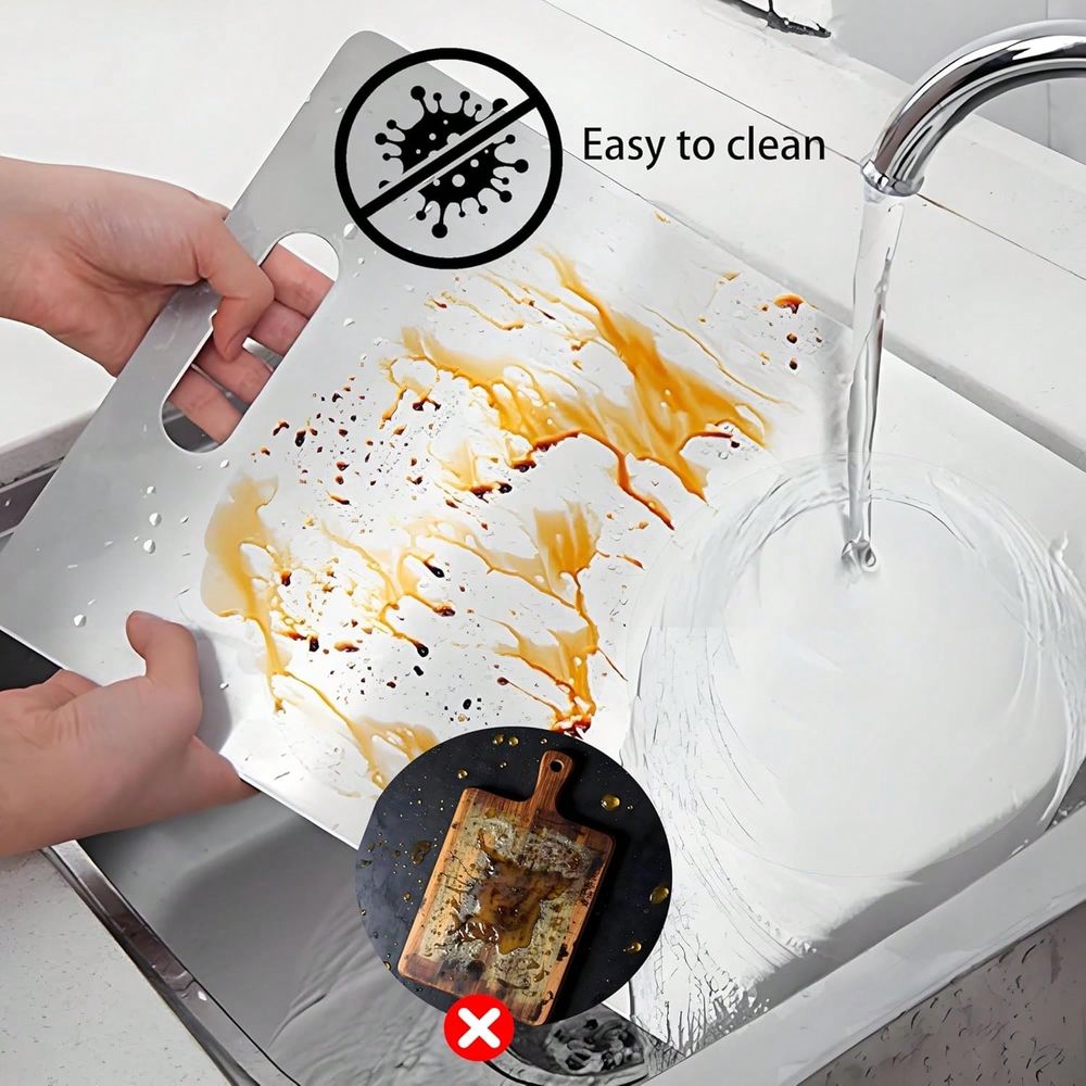 Pcs Stainless Steel Cutting Bo - Camp Cutting Board review and price