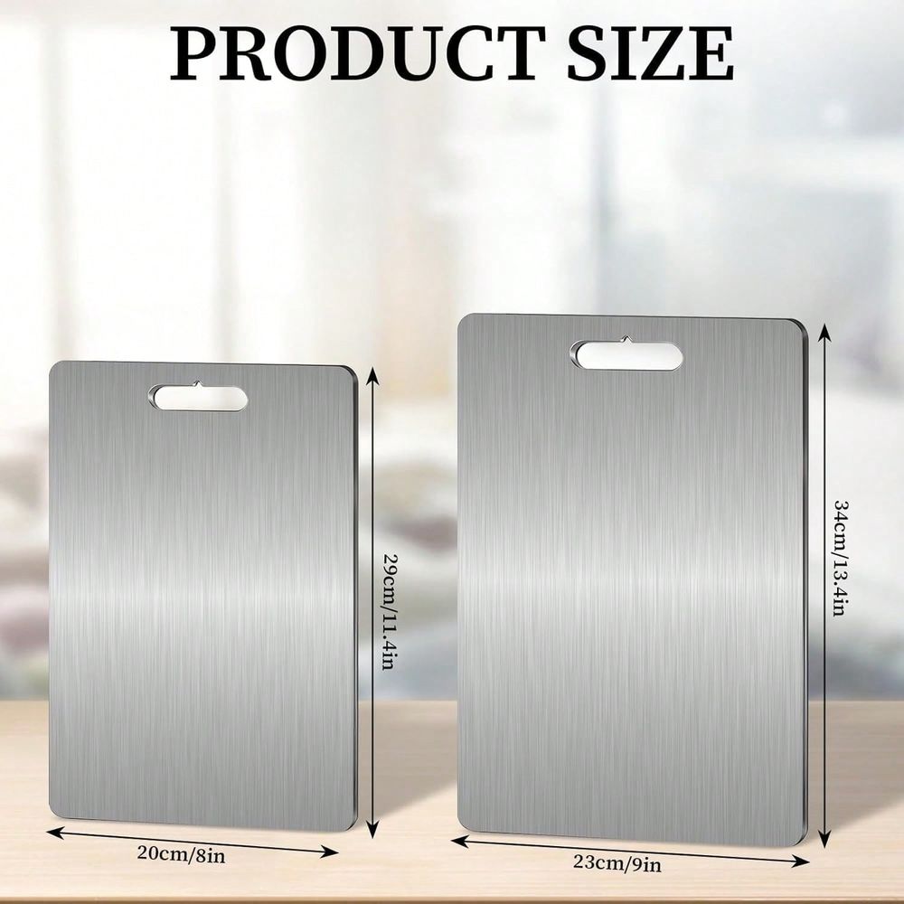 Pcs Stainless Steel Cutting Bo - Camp Cutting Board review and price