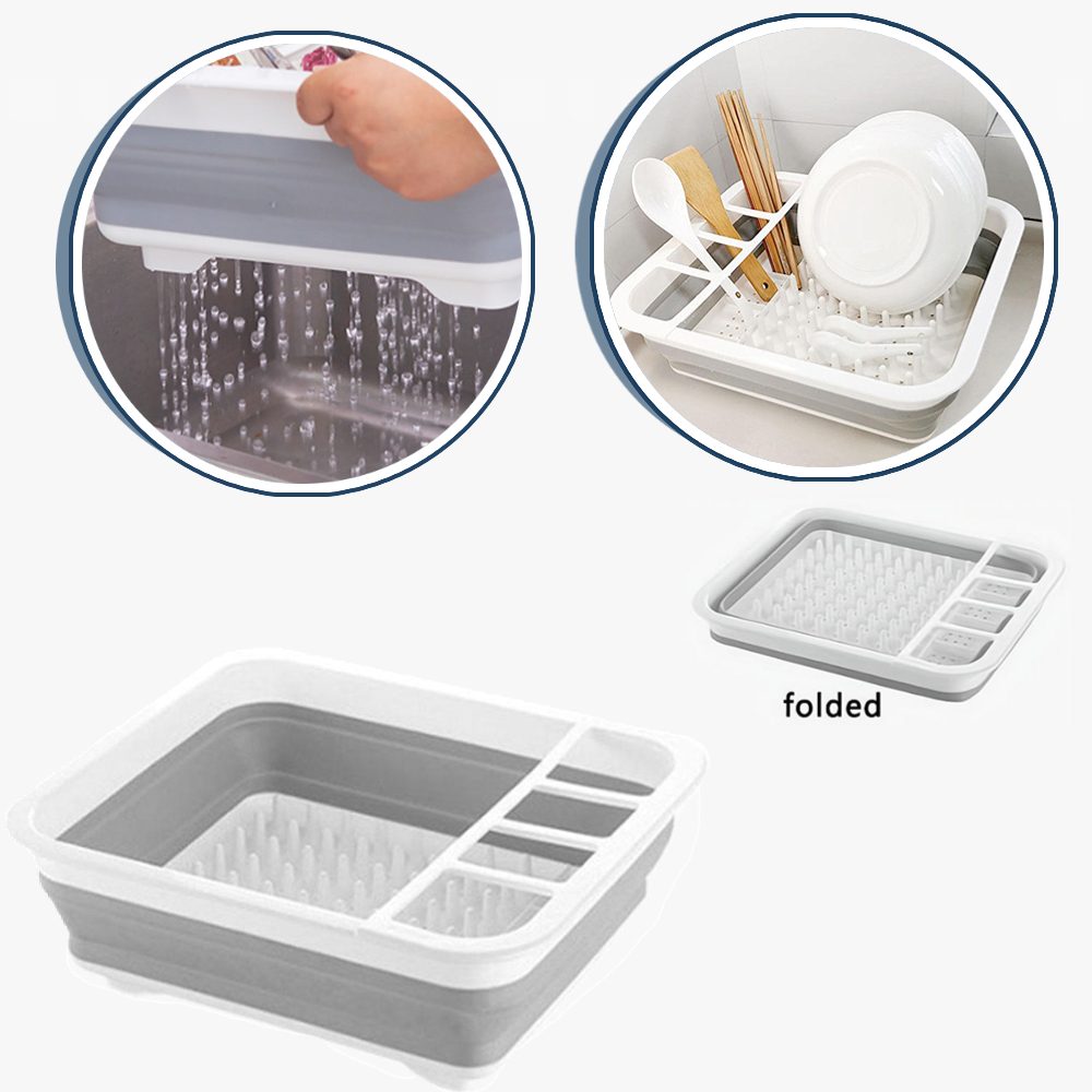 Foldable Dish Drainer Bowl Rac - Camping Cooking Dishes review and price