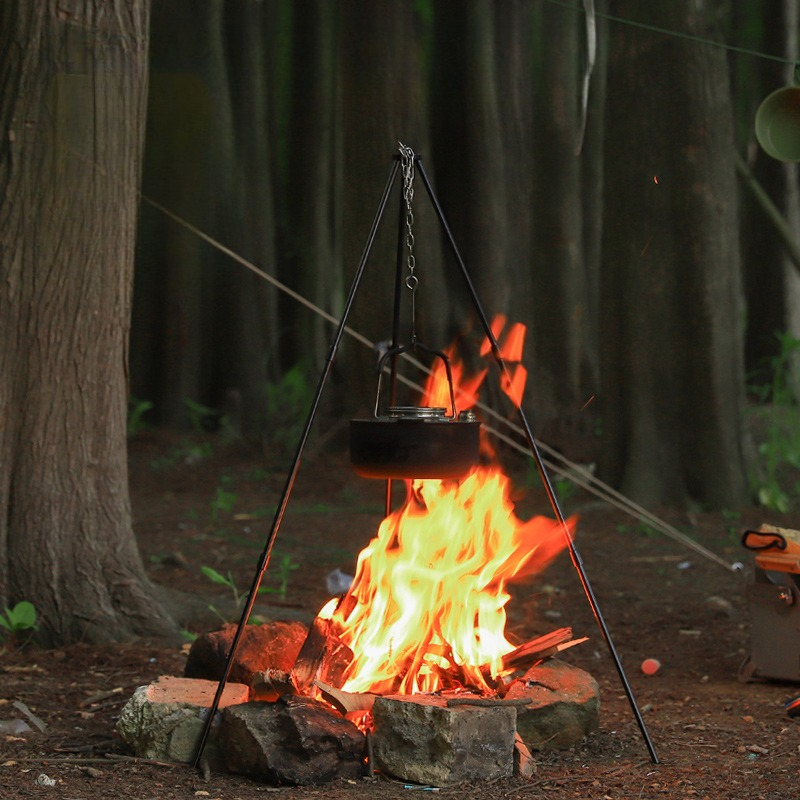 Portable Outdoor Cooking Tripo - Camping Cooking Pot Tripod review and price