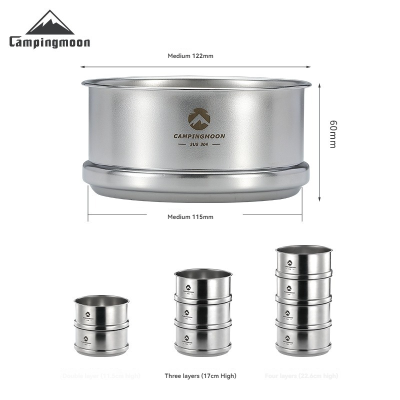 CAMPINGMOON Outdoor Camping Pi - Camping Cooking Dishes review and price