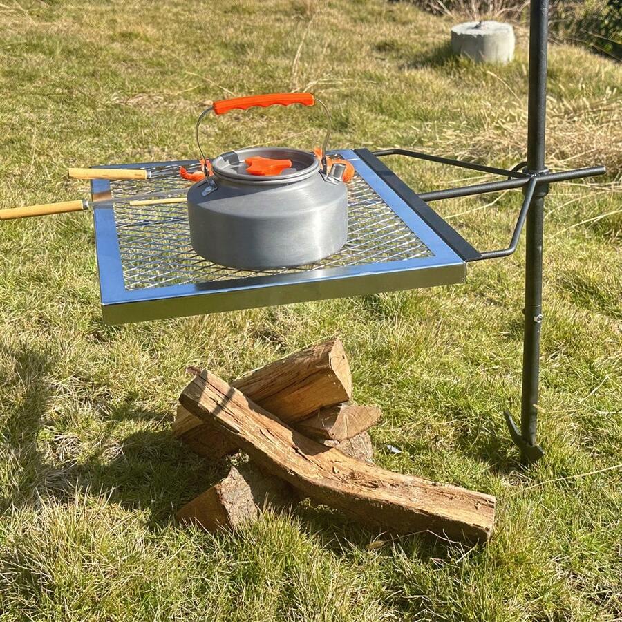 360 ° Adjustable Rotating Camp - Camping Cooking Without Fire review and price