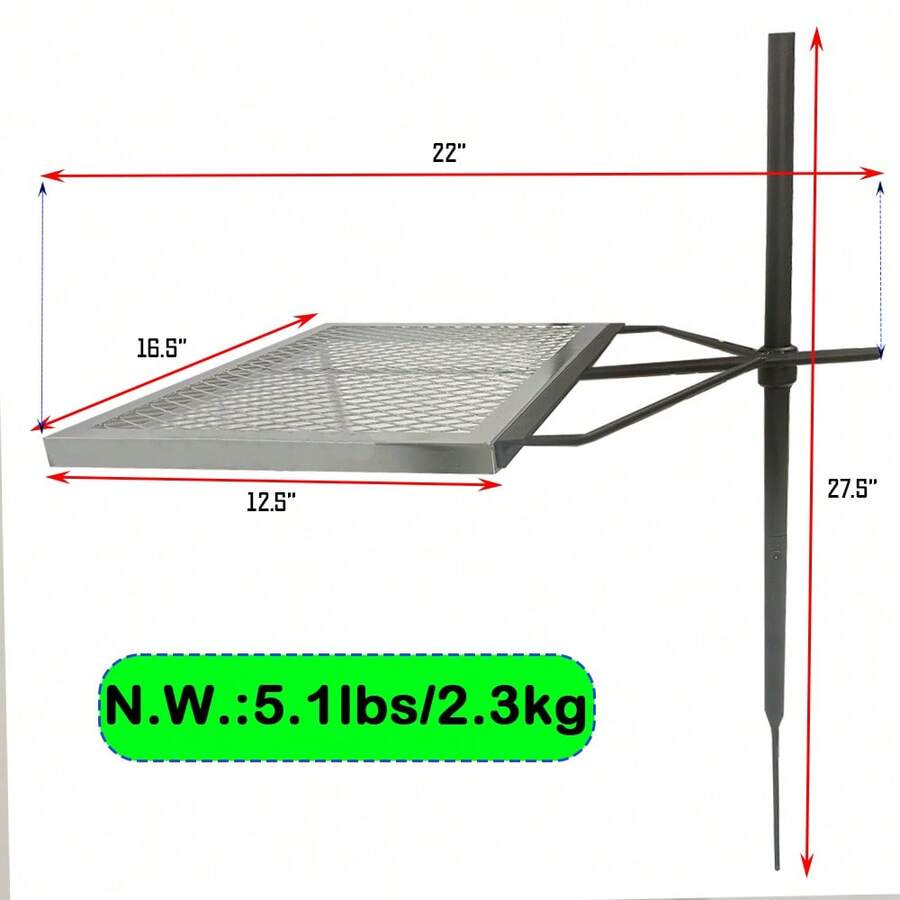 360 ° Adjustable Rotating Camp - Camping Cooking Without Fire review and price