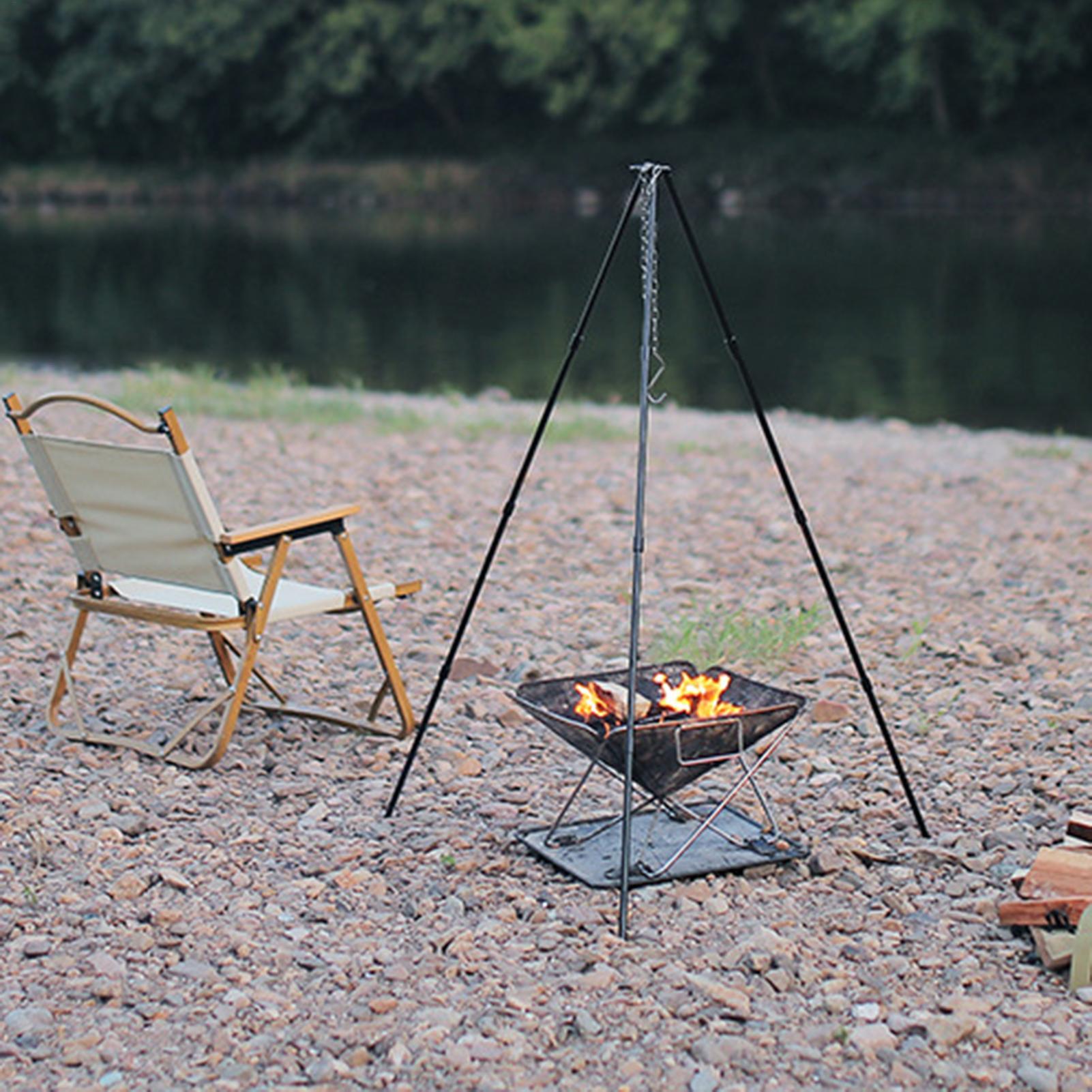 Outdoor Large Bonfire Tripod P - Camping Cooking Pot Tripod review and price