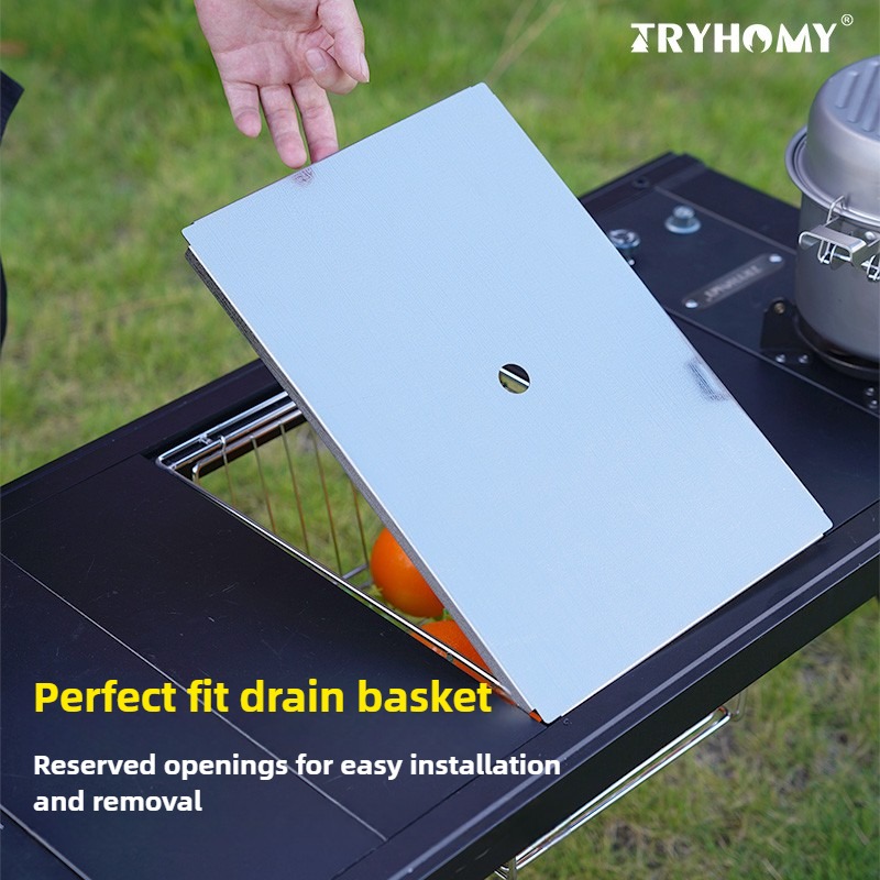 One Unit Drain Basket Cover 3  - Camp Cutting Board review and price