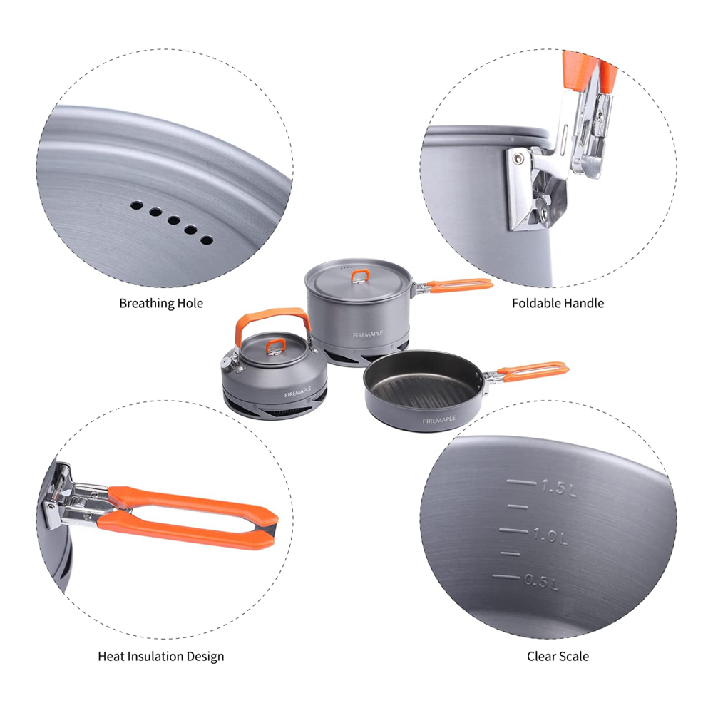 Fire Maple Camping Cookware Ut - Camping Cooking Dishes review and price