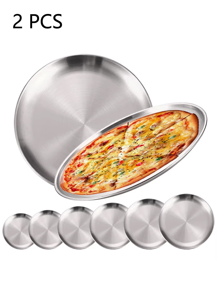 2Pcs Stainless Steels Round Si - Camping Cooking Dishes review and price