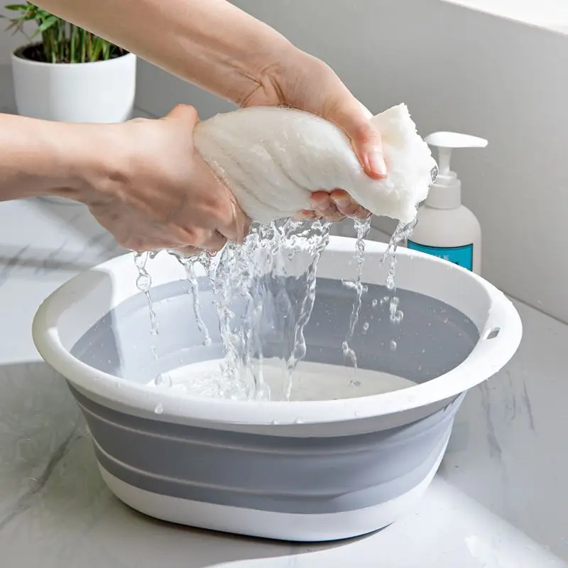 Plastic Wash Basin Folding Tub - Camping Cooking Dishes review and price