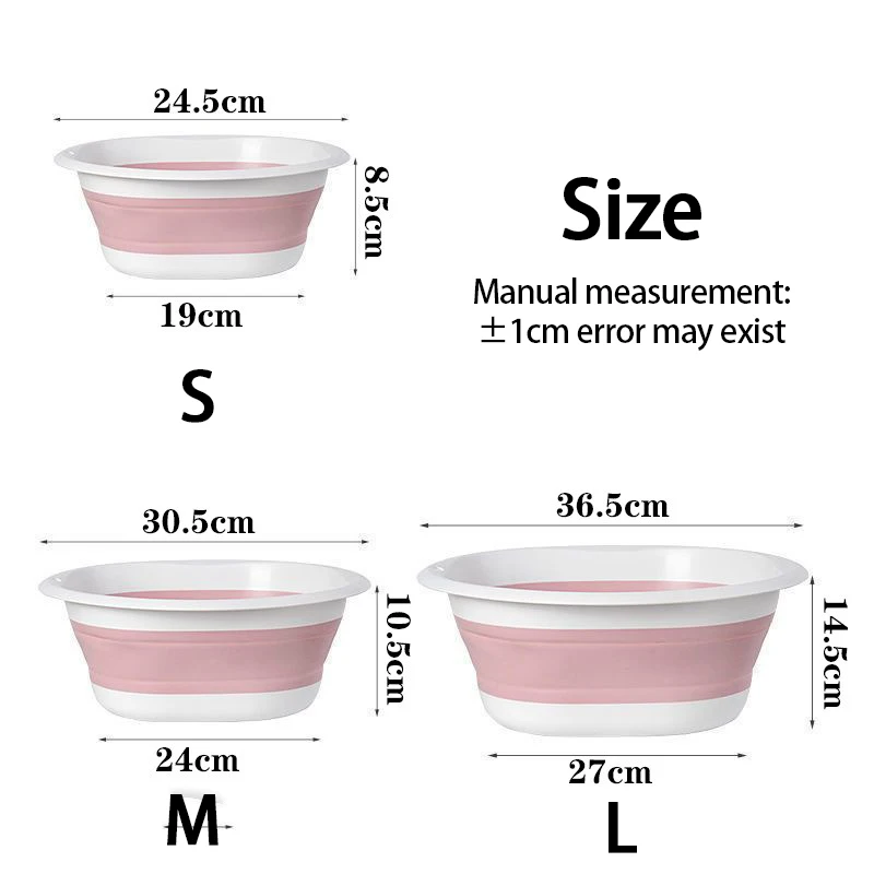 Plastic Wash Basin Folding Tub - Camping Cooking Dishes review and price