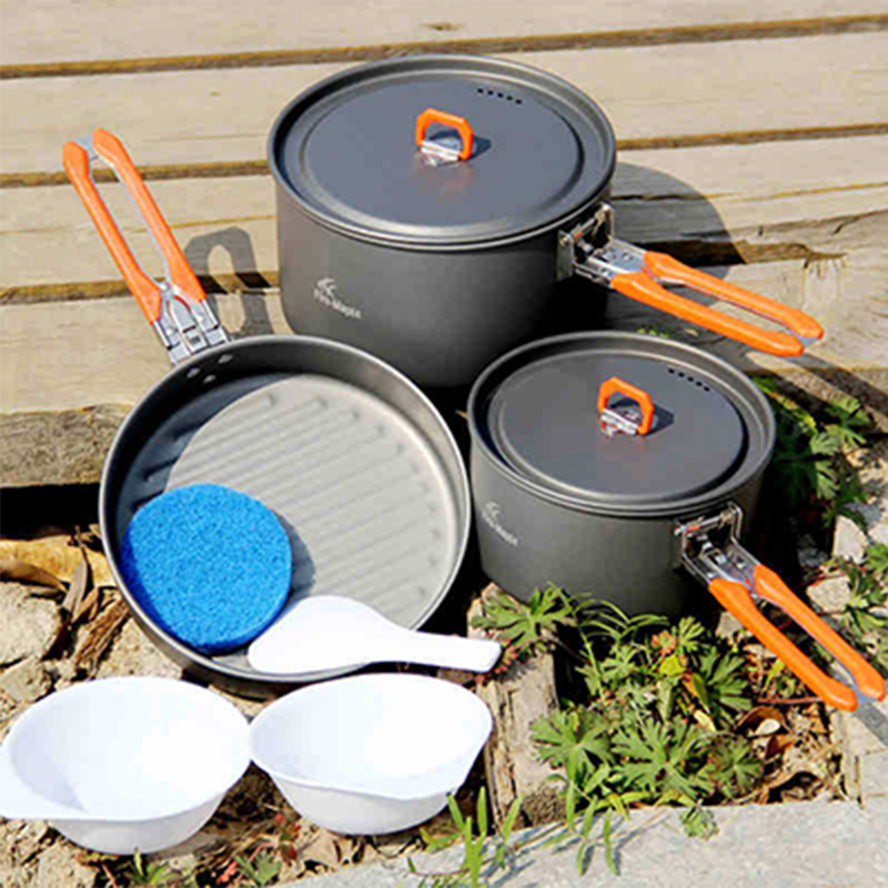Fire Maple Cooking Set Pot Fry - Camping Cooking On Fire review and price
