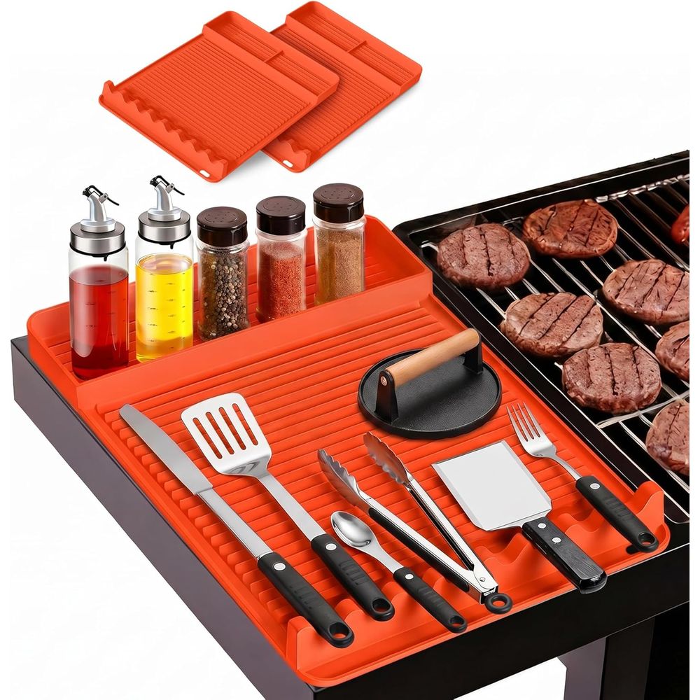 Heat Resistant Silicone Grill  - Camping Cooking Area review and price