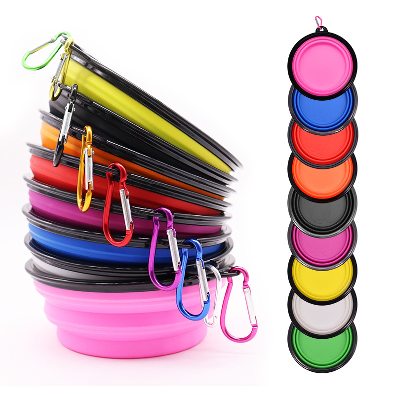 Collapsible Pet Silicone Dog F - Camping Cooking Dishes review and price