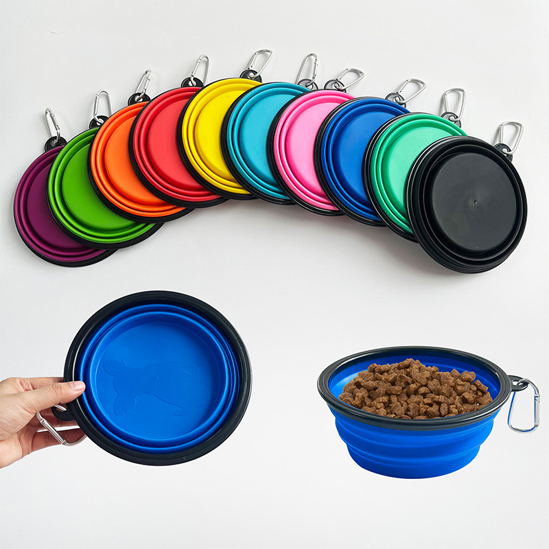 Collapsible Pet Silicone Dog F - Camping Cooking Dishes review and price