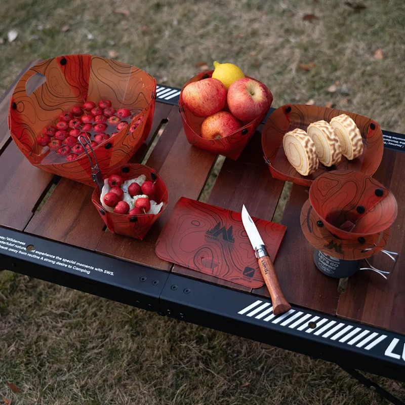 Foldable Camping Tableware Por - Camping Cooking Dishes review and price