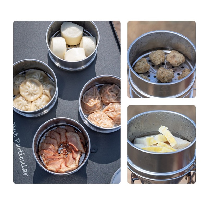 CAMPINGMOON Portatle Outdoor C - Camping Cooking Dishes review and price